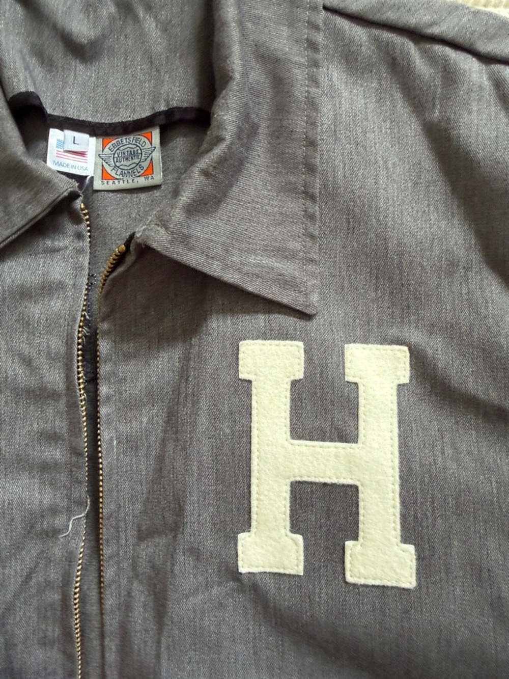 Ebbets Field Gray Jacket - Picture 3 of 9